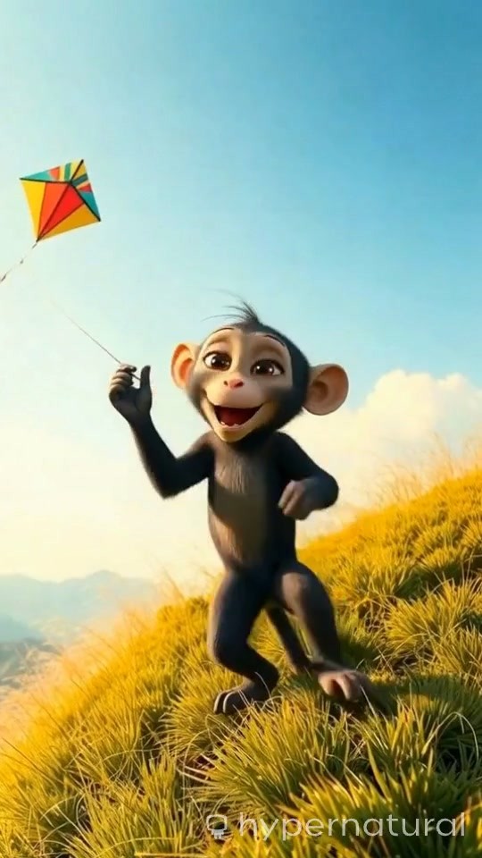 The Monkey's Kite Adventure
