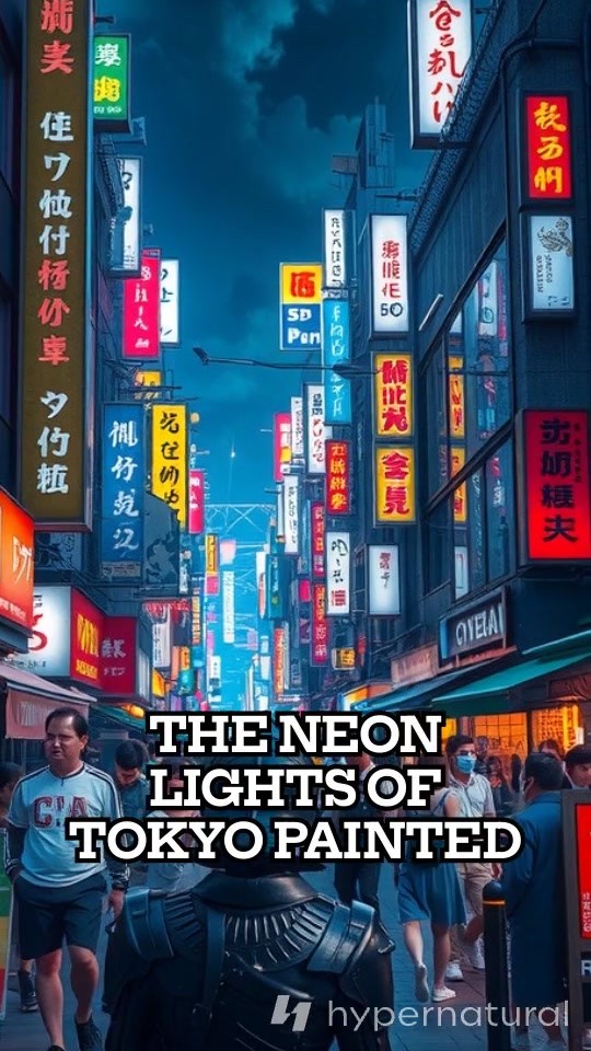Tokyo's Nighttime Secrets: A Girl's Magical Awakening