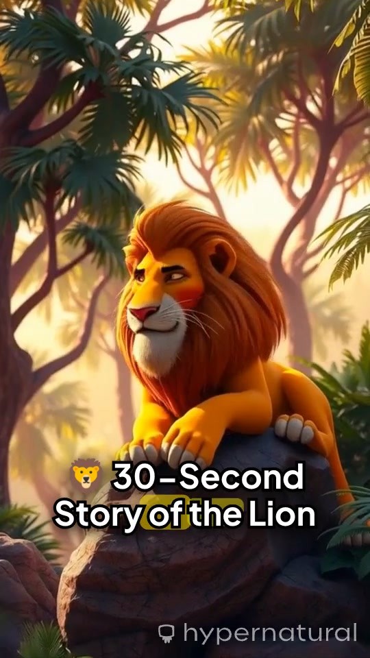 The Lion and the Monkey: A Tale of Courage and Kindness