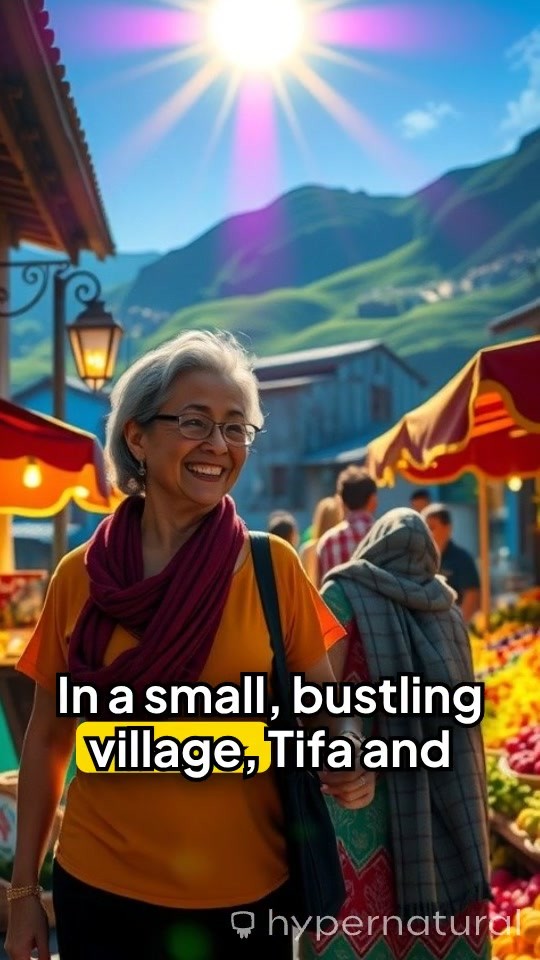 Tifa and Sandra: A Journey from Village to Town