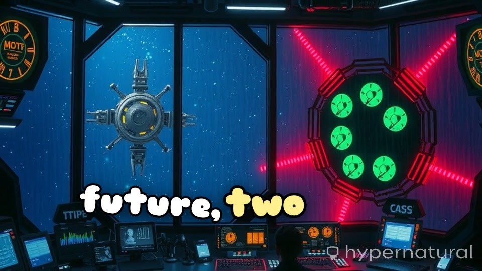 Star-Crossed in the Cosmos: A Space Station Tale