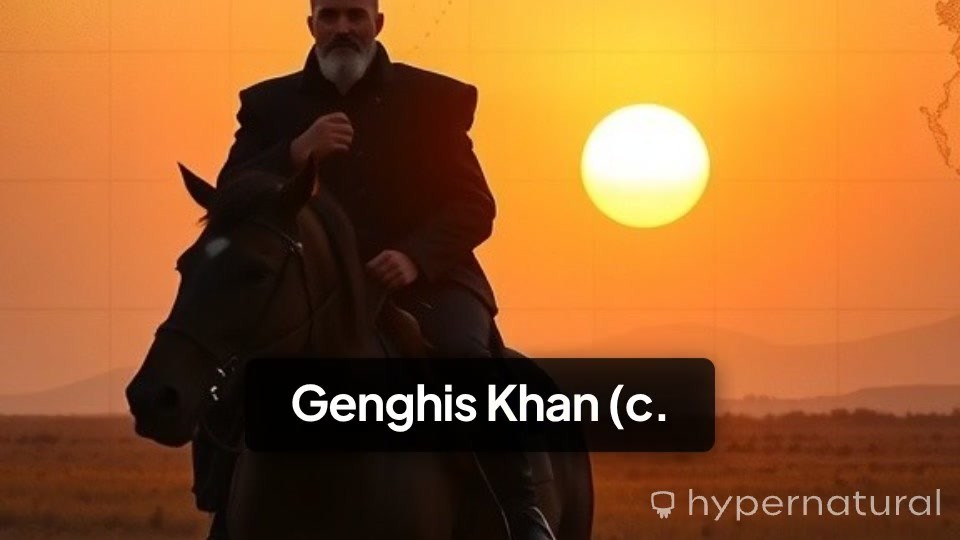 The Rise of Genghis Khan: Founder of the Mongol Empire
