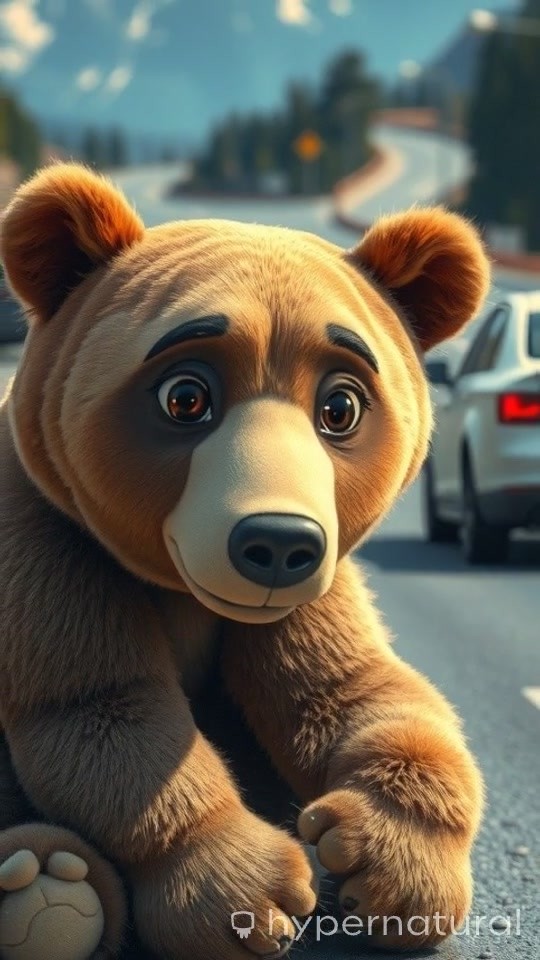 Rescued Bear Cub Joyfully Plays with Family