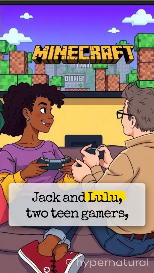Minecraft Mayhem: Jack & Lulu vs. Piglin Power!