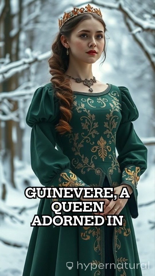 Guinevere Dancing in the Snow