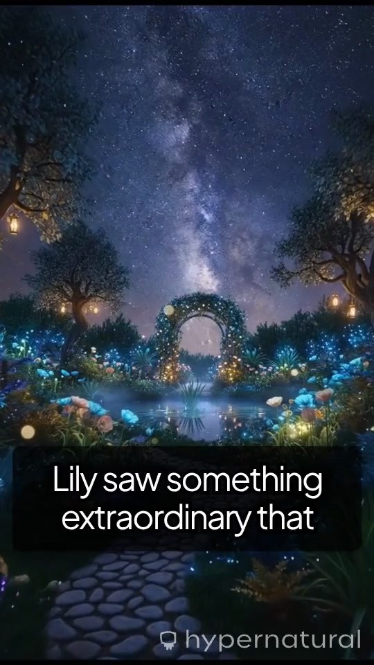 The Glowing Footprints Adventure