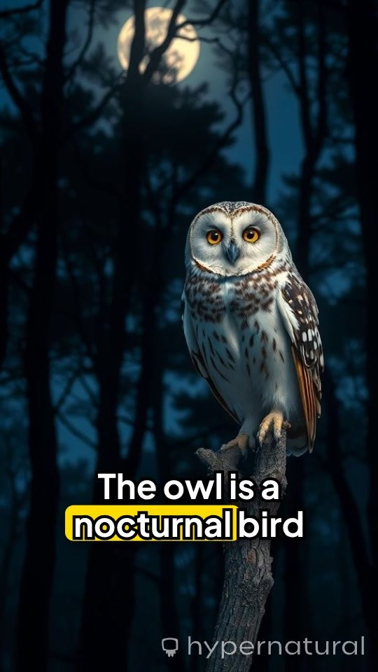 The Nocturnal Hunter: Owls in the Night