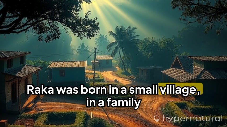 Raka's Journey: From Poverty to Dreams