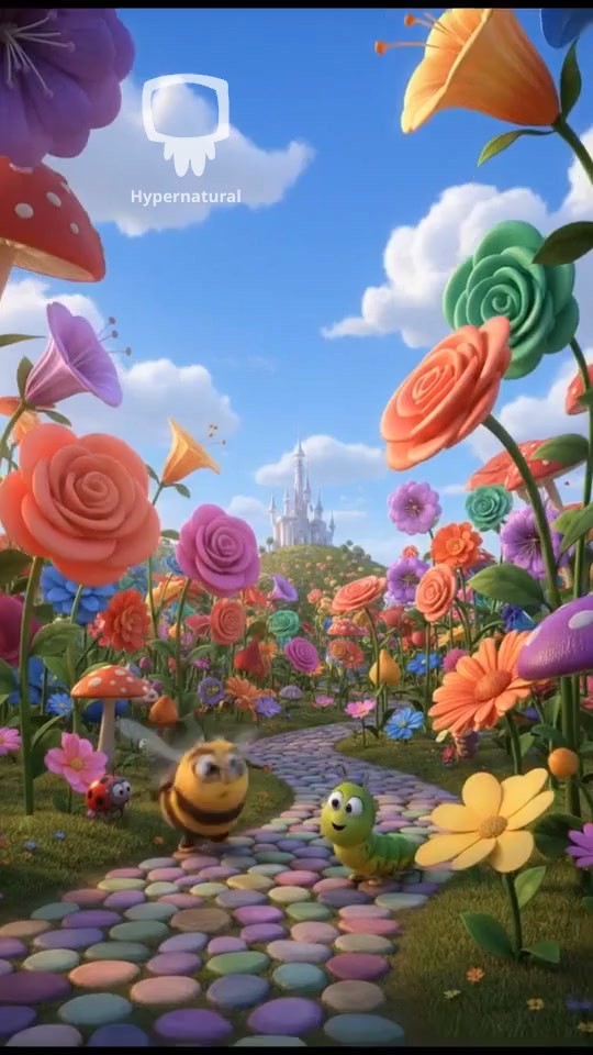 Buzzing Adventures of a Busy Bee