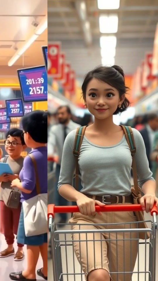 Creepy Supermarket Encounter