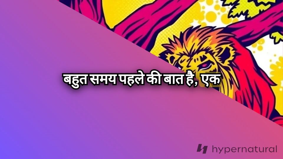 चतुर खरगोश और शेर की कहानी