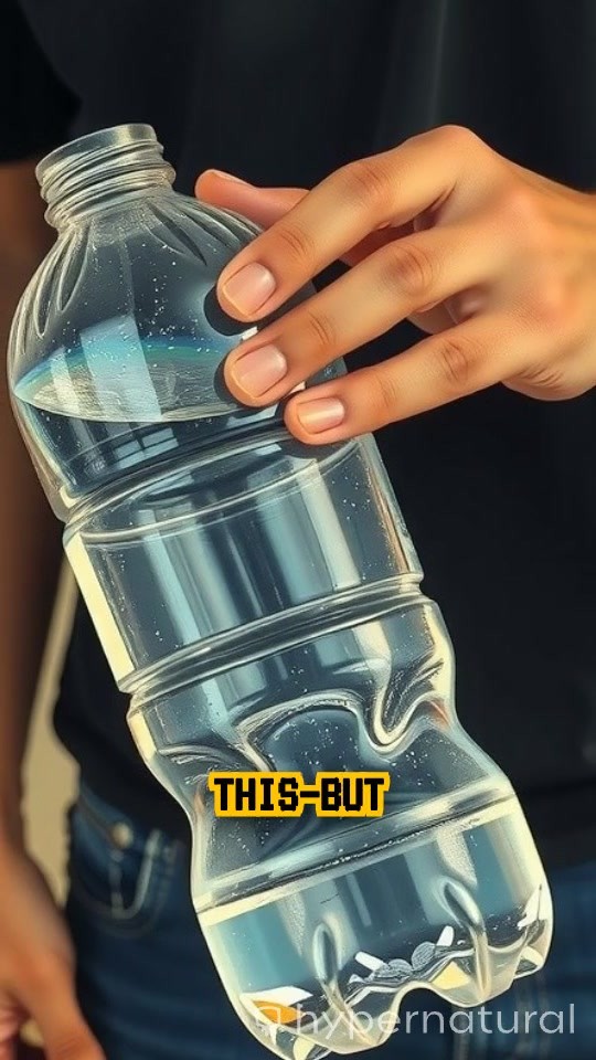Upside Down Water Bottle Trick: Science Magic!