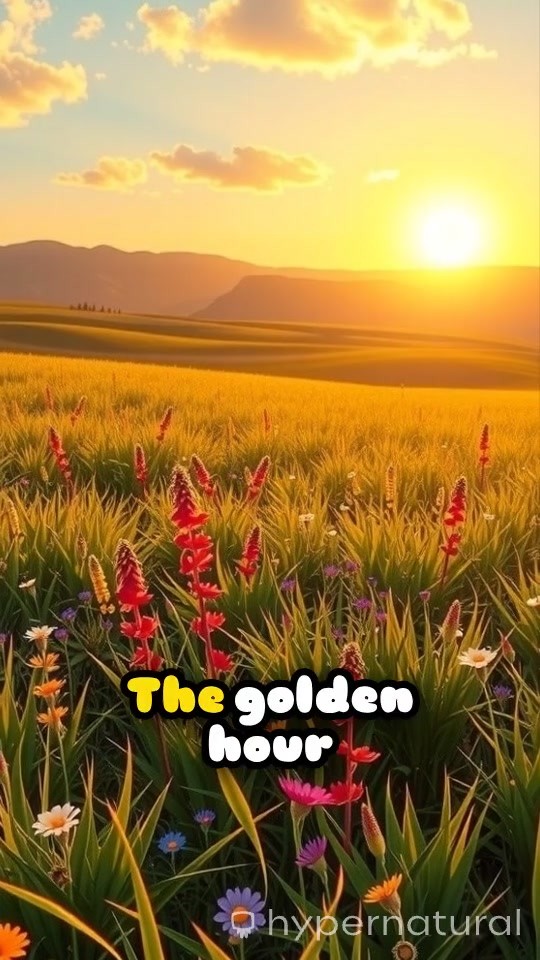 Majestic Horse in a Golden Meadow: A Cinematic Slow-Motion Journey