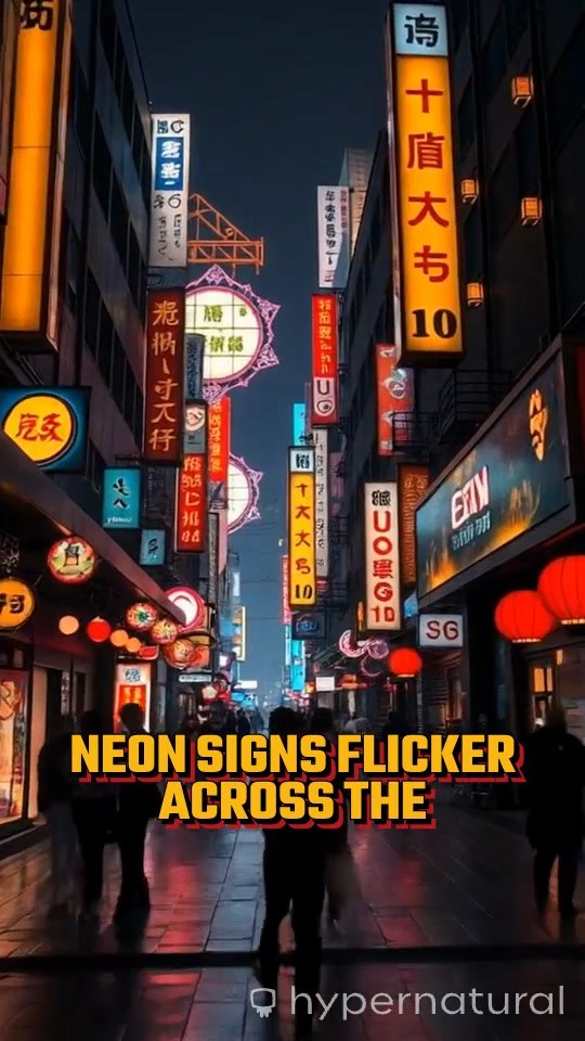 Neon Shadows: A Bladerun Tale