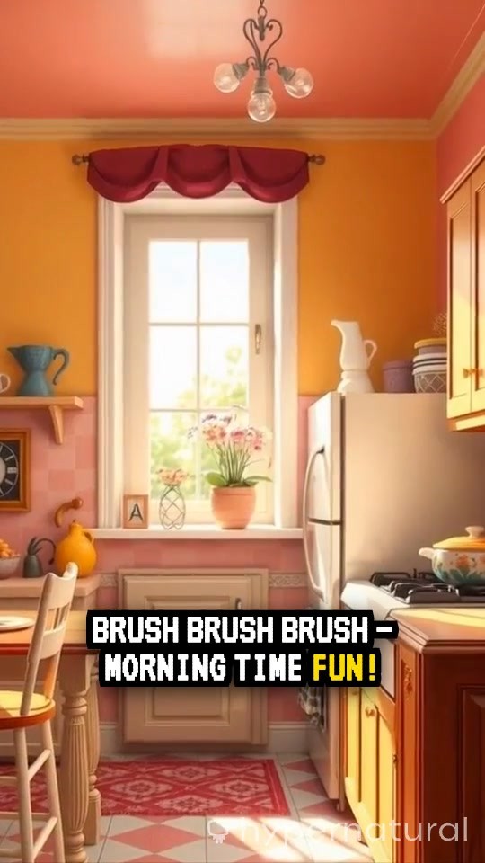 Brush Brush Brush — Morning Time Fun!