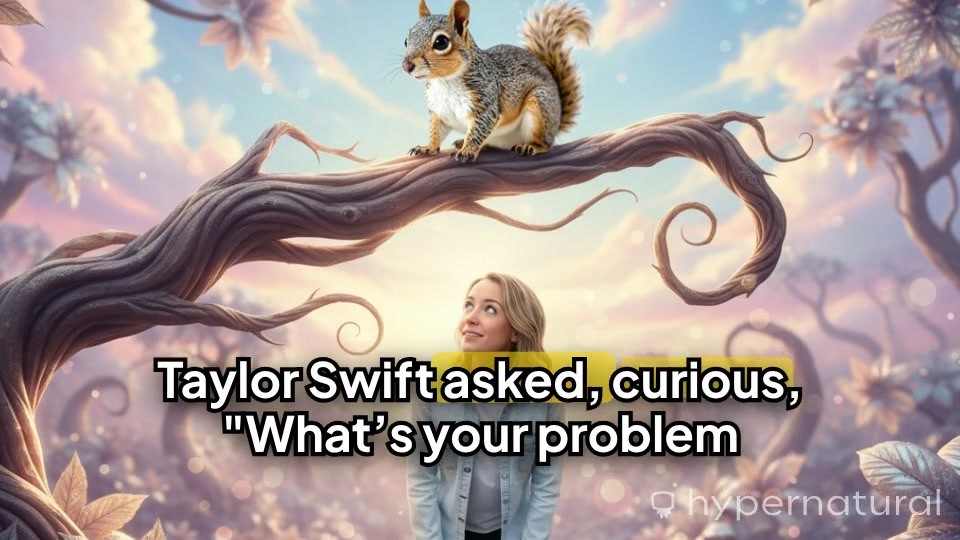 Taylor Swift, A.I. Questions, and a Squirrel's Scream!
