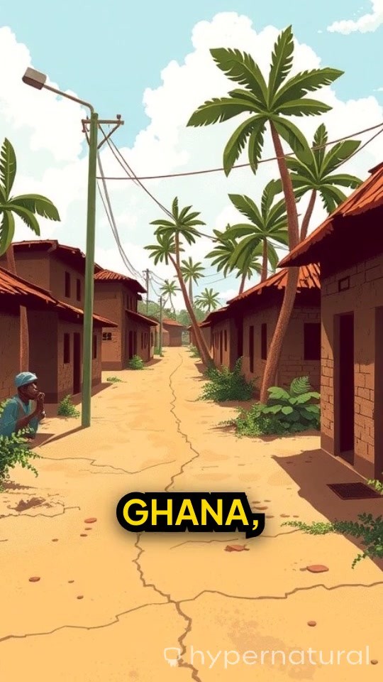 The Journey of a Poor Boy in Ghana: A Symbol of Hope