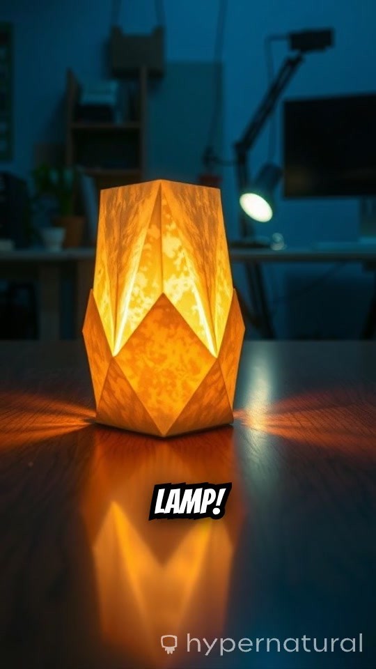 Transform Paper into a Touch-Sensor Lamp!