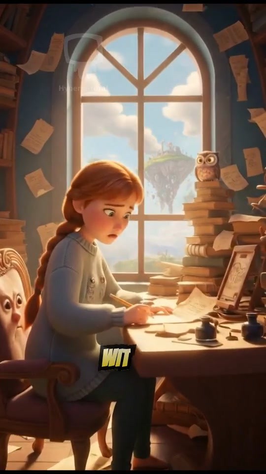 Anya's Hidden World: From Wit to Art