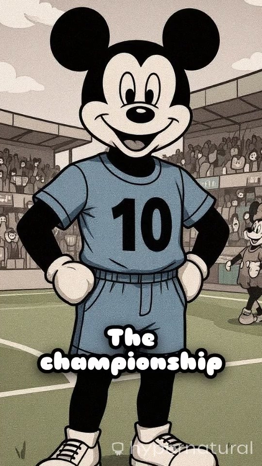 Mickey's Dramatic Winning Goal