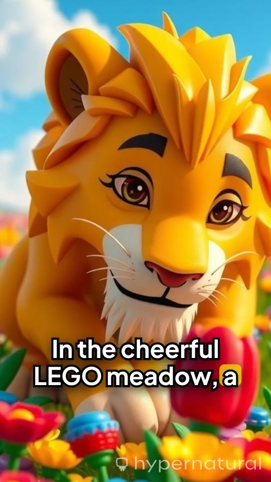 Petualangan Sang Singa Kecil di Padang LEGO