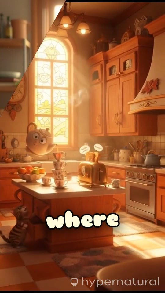 Sweet Moments in Grandma's Kitchen