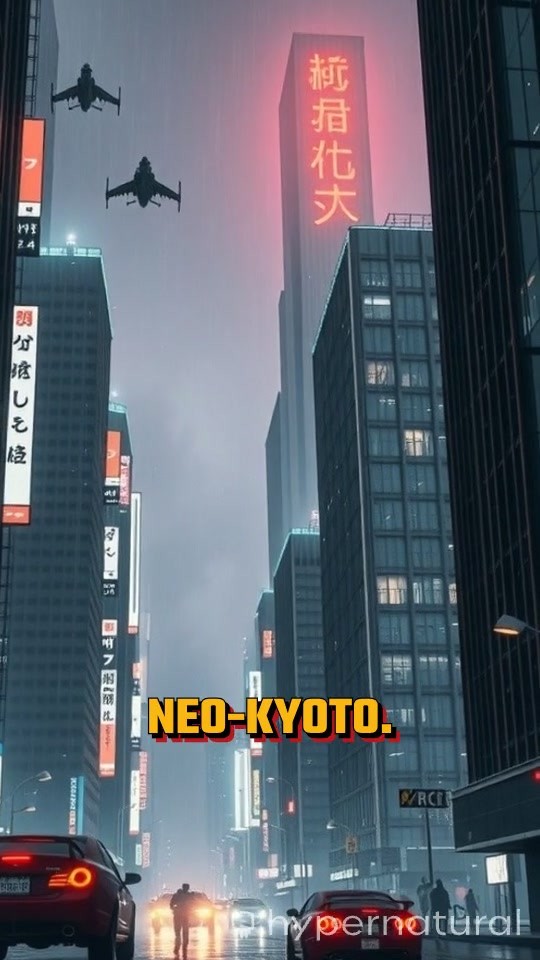 Neon Shadows: A Bladerunner Tale