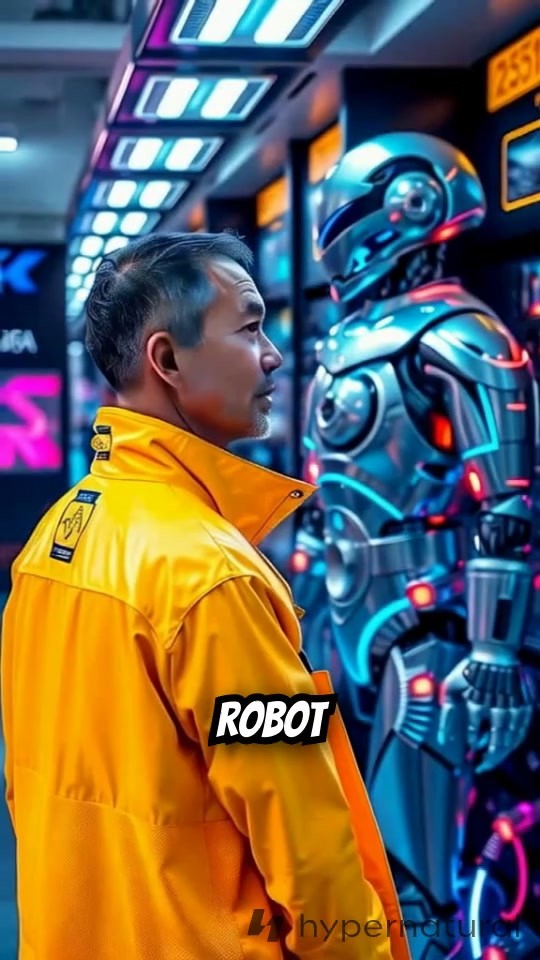 Robot Pembersih dengan Kemampuan Konyol