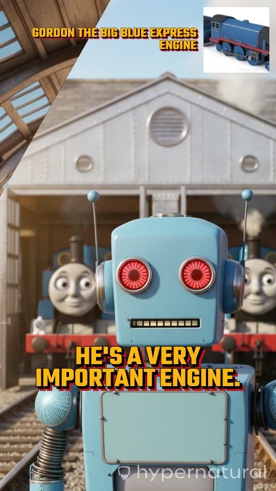 Gordon the Big Blue Express Engine