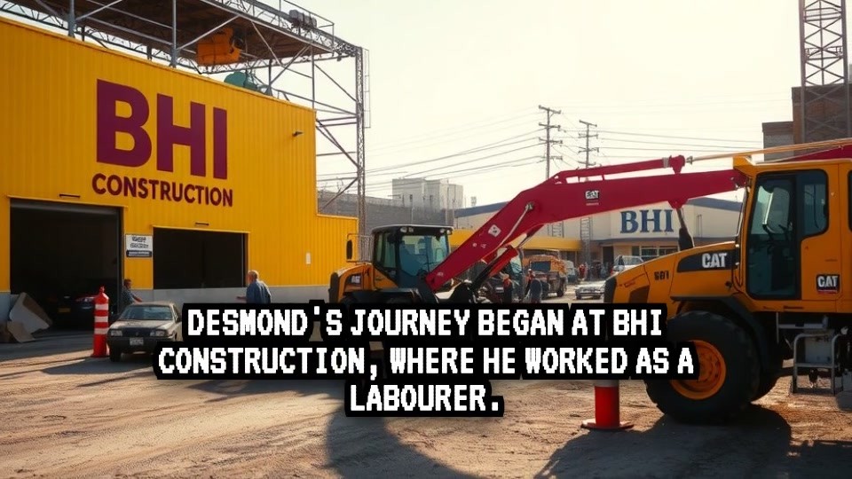 Desmond's Journey from Labourer to IT with Andrew Jones at BHI Construction