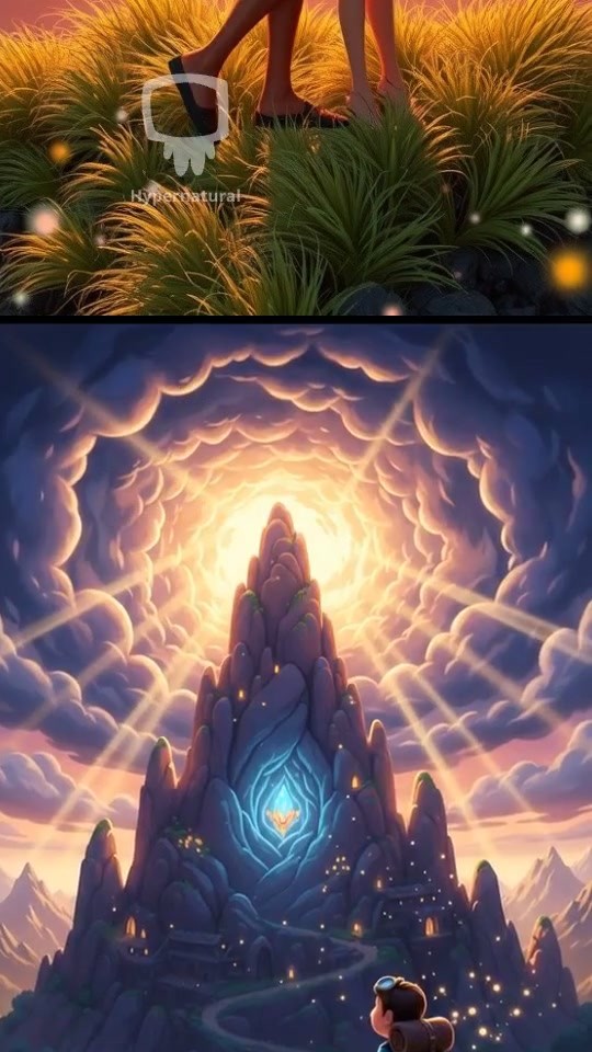 Divine Blessing at Sunrise