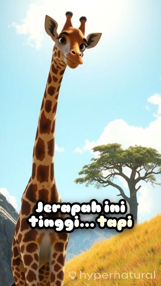 Jerapah Takut Ketinggian: Ketakutan yang Unik!