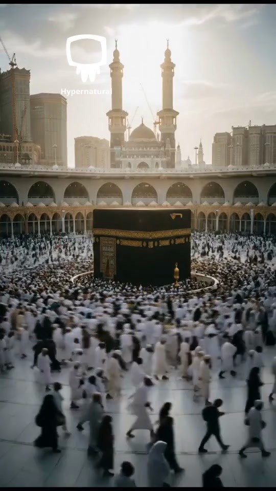 مقاطع من الكعبة والمدينة مع تلاوة قرآن لصوت عُكاشة