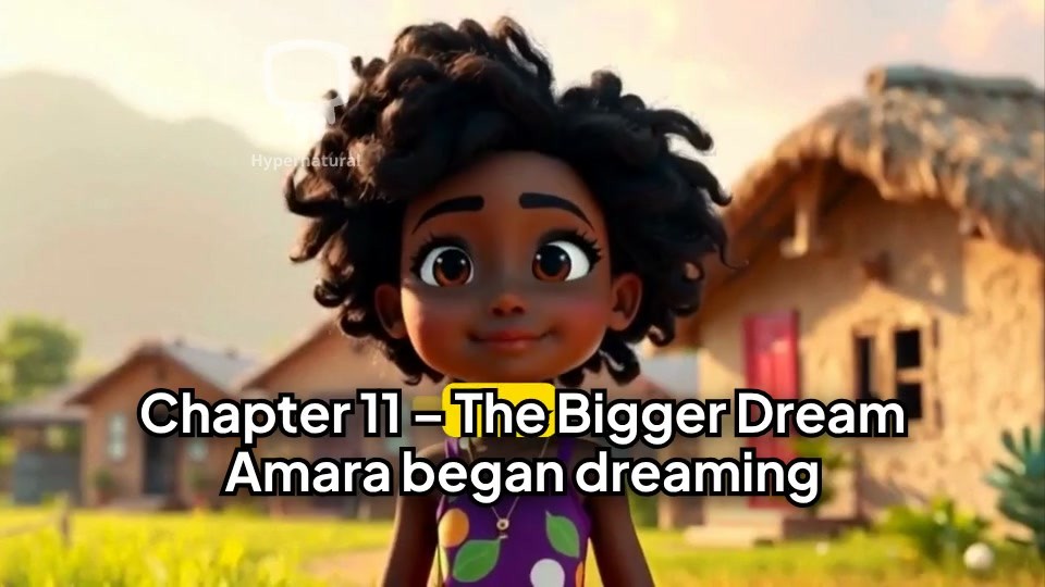 From Poverty to Possibility: Amara's Journey