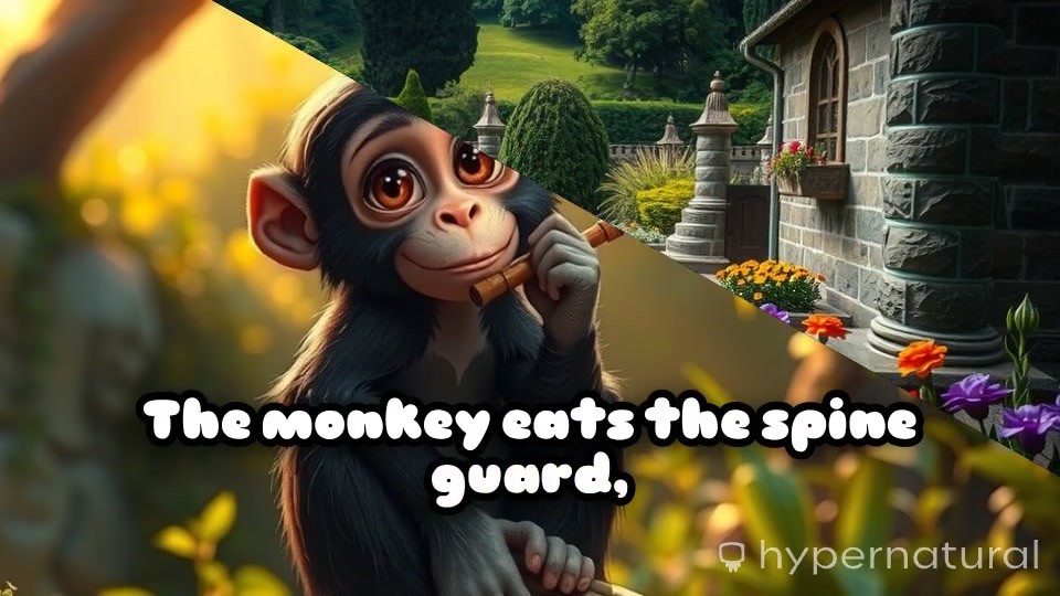 Monkey Mischief in Banka Babu's Garden