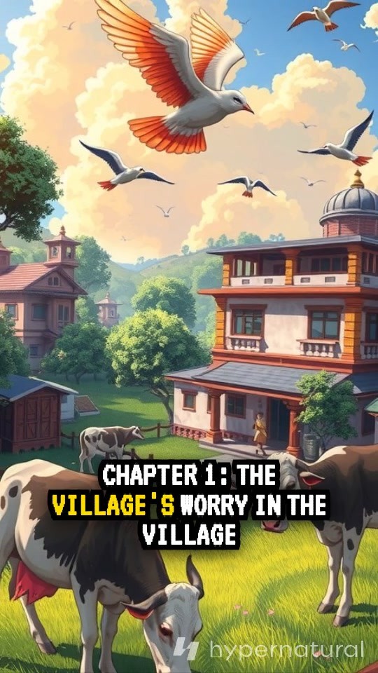 The Village's Worry: Krishna's Journey into the Cursed Forest