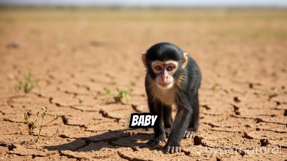 From Dust to Dreams: A Monkey's Journey of Hope