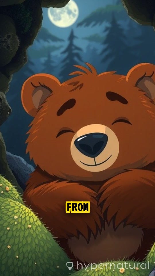 Tiny Bear's Dreamy Journey to Sleep