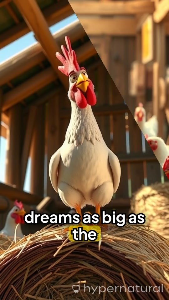 A Chicken's Journey to Fly: Gym Adventures!