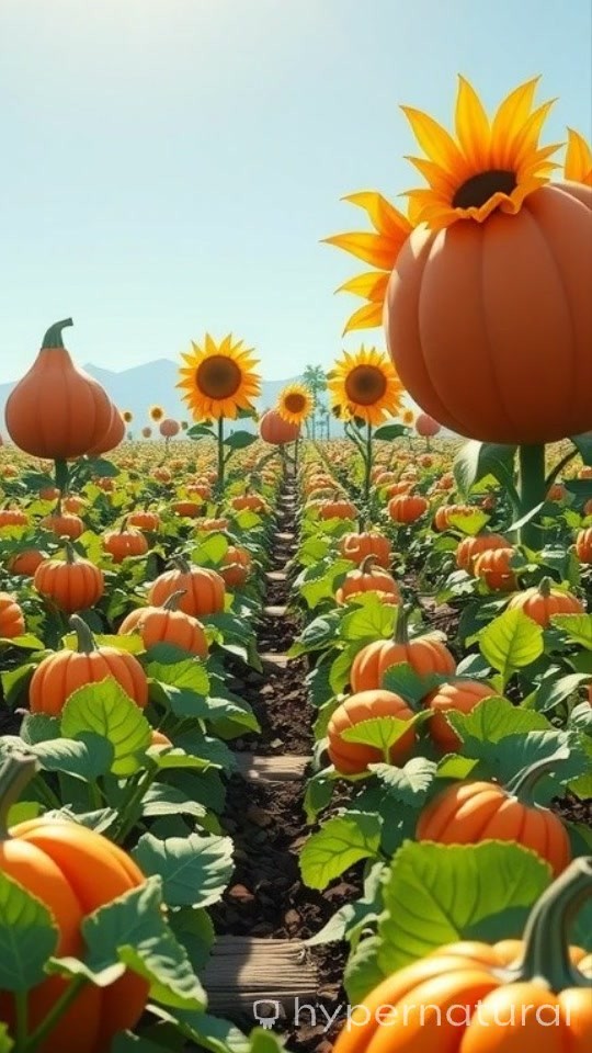 Adorable Baby Farmer in a Whimsical Field