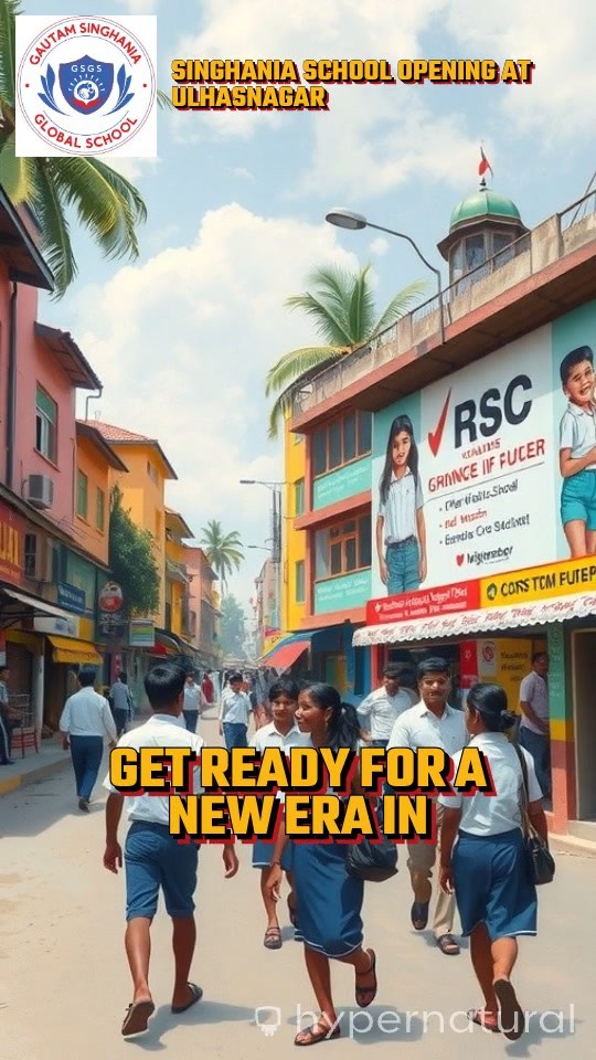 Singhania School Opening at Ulhasnagar