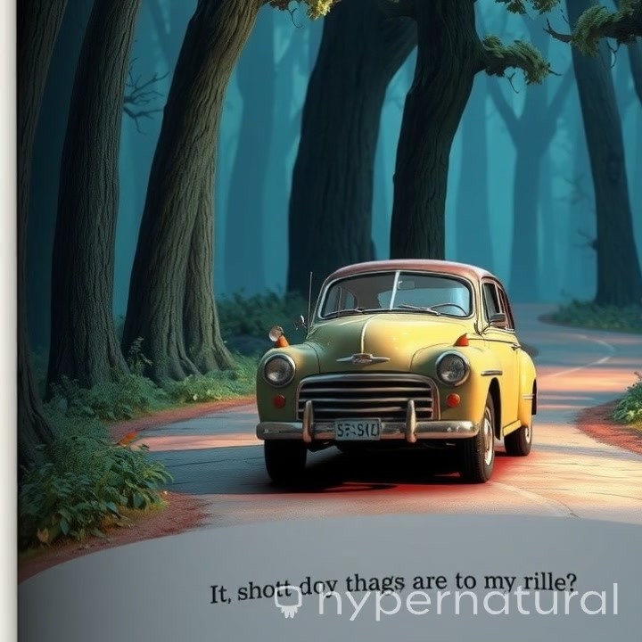 Rollo the Talking Car and the Haunted Forest Adventure