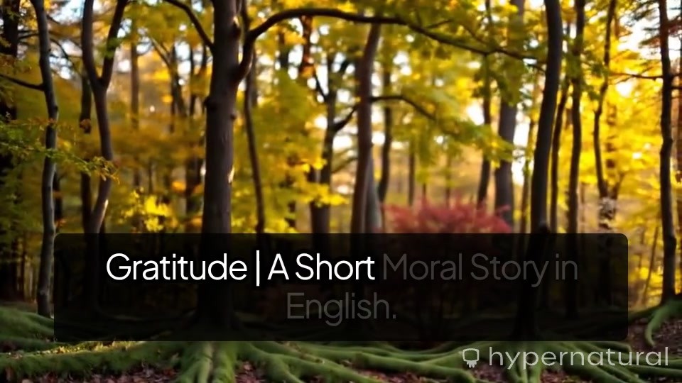 Gratitude: A Short Moral Story About Lucas the Squirrel