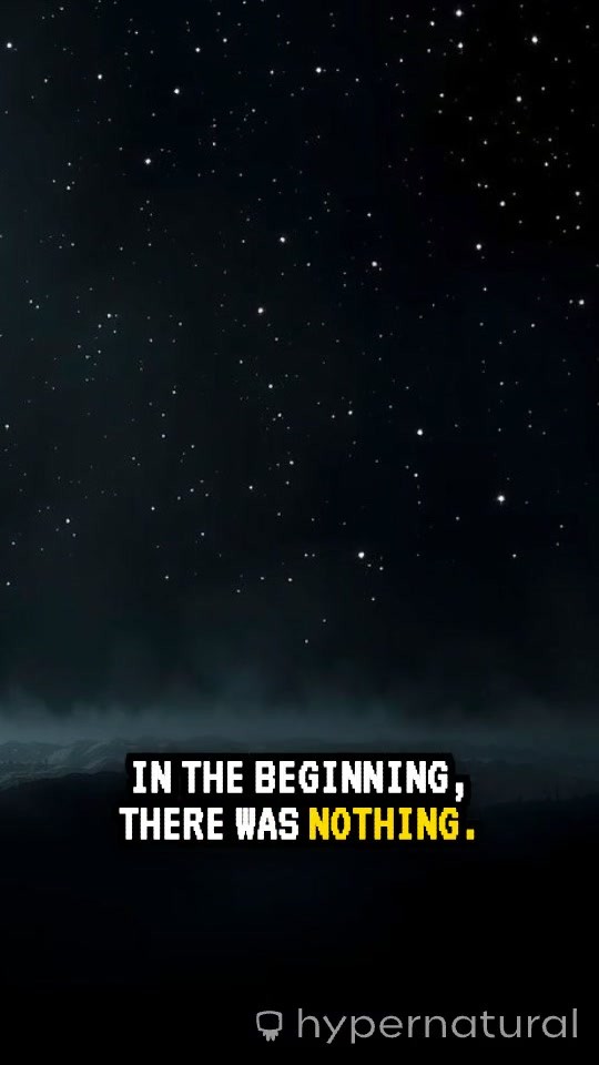 God Created the Universe