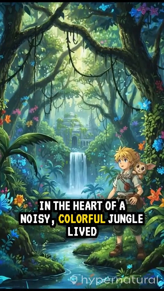 Leo the Lion: A Jungle Adventure of Friendship and Bravery