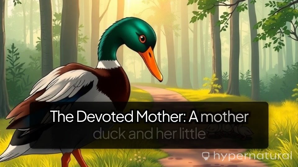 The Devoted Mother Duck