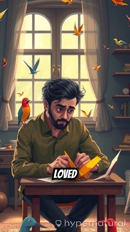 Aron's Paper Birds: A Message to Heaven