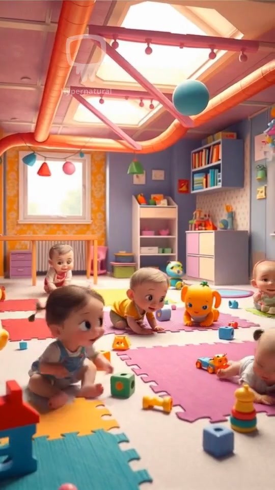 Colorful Fun with Happy Baby and Bouncing Blocks!