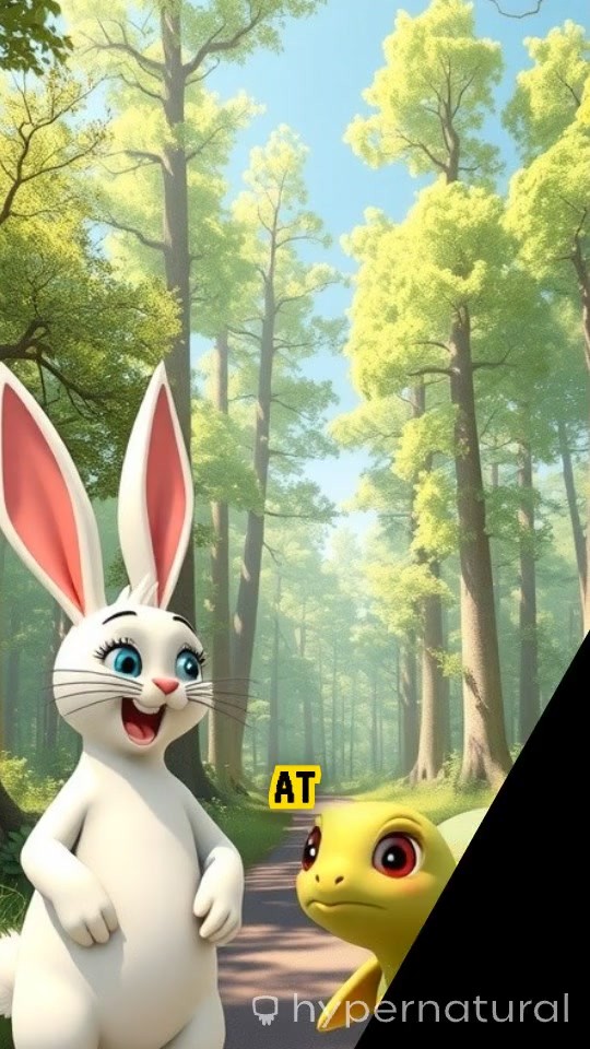 The Race of the Rabbit and Tortoise