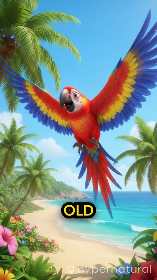 Soar with our Colorful Parrot Airlines!